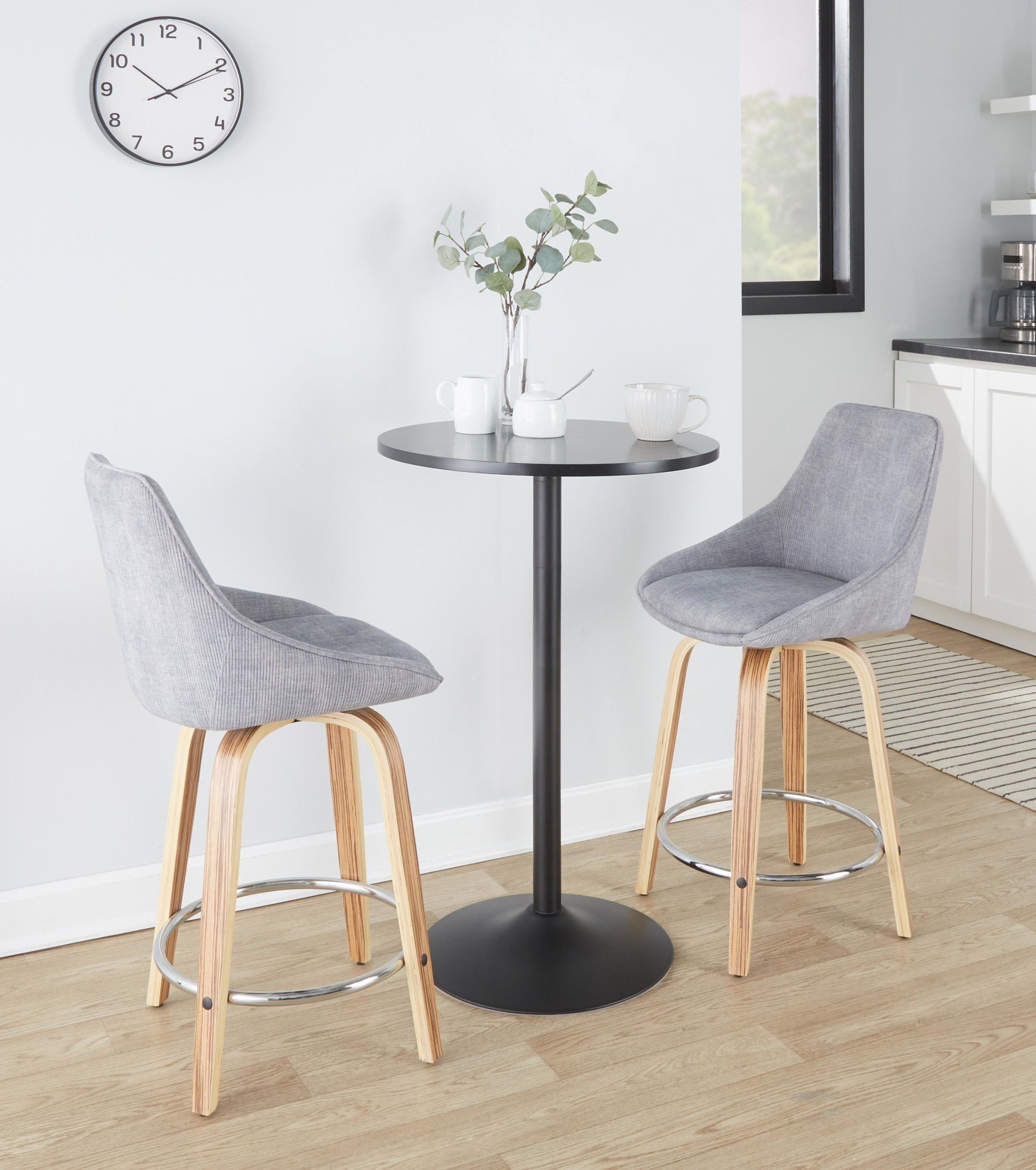 Diana 24" Fixed-height Counter Stool - Set Of 2